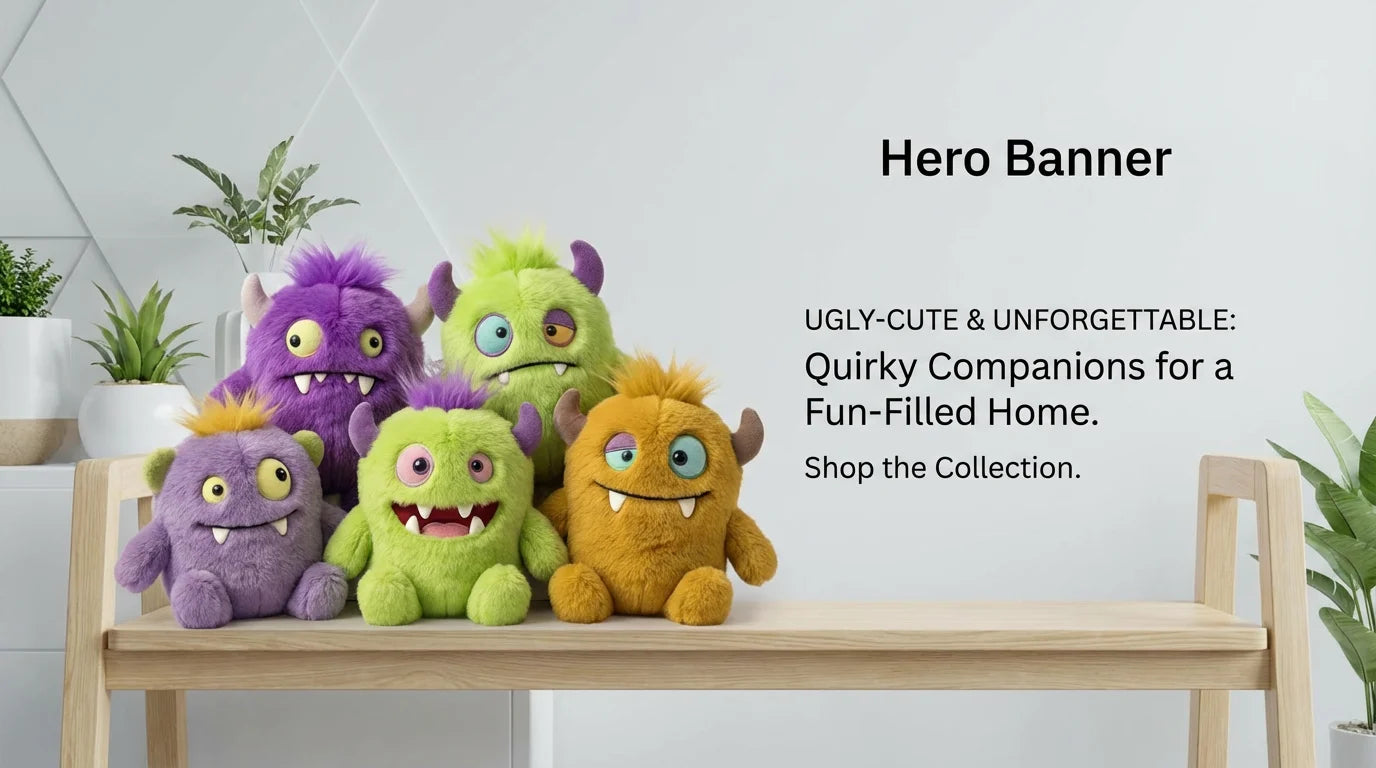 Ugly-Cute Hero Banner